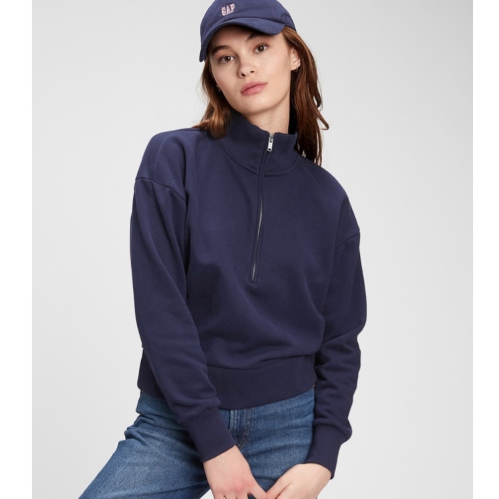 GAP Vintage Soft Half-zip sweatshirt
